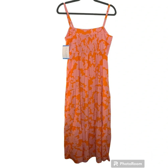 NWT Sanctuary Floral Smocked Back Dress - Picture 2 of 4